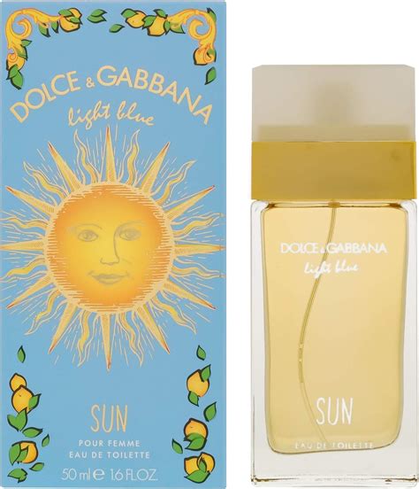 dolce gabbana light blue sun eau de toilette spray|light blue dolce gabbana 100ml.